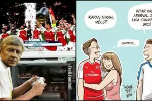 13 Meme 'kondisi Arsenal' ini kocak abis, fans fanatik jangan baper ya