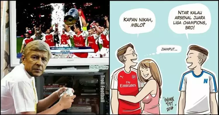 13 Meme 'kondisi Arsenal' ini kocak abis, fans fanatik jangan baper ya