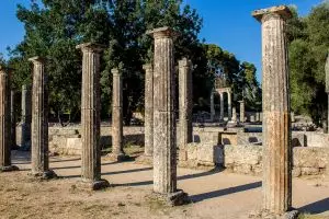 10 Foto tempat Olimpiade pertama di gelar, masih tersisa kemegahannya