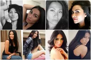 11 Foto persamaan Uli Auliani & Anggun C Sasmi, siapa yang jiplak nih?