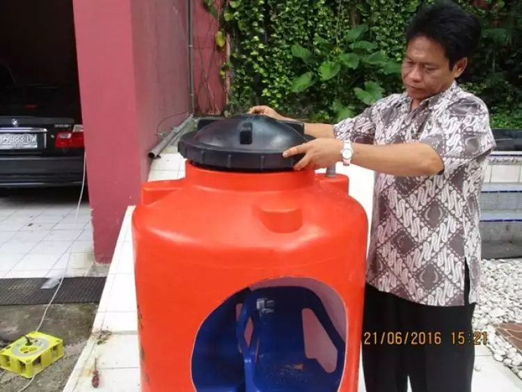 Belajar dari bencana Aceh, Budi bikin kapsul penyelamat korban tsunami