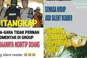 13 Meme sindir silent reader di grup chat ini bikin ngakak