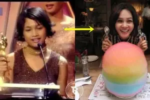 12 Foto transformasi Andien dari culun hingga ngehits, digosipin oplas