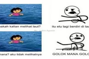 10 Obrolan Dora dengan Cereal Guy ini bikin ketawa sekaligus geregetan