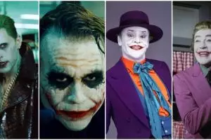 4 Pemeran Joker sepanjang masa ini berkarakter semua, kamu suka siapa?