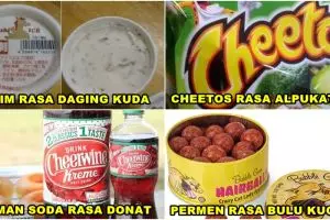 20 Jajanan ini punya rasa paling aneh, bikin kamu pengen diet 