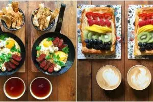 20 Foto makanan 'copy paste' ini keren luar biasa, nggak tega makan..