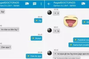 10 Foto obrolan kocak & ngelantur di BBM ini bikin geli gimana gitu