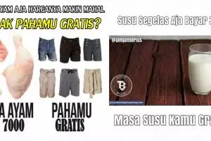 20 Meme 'masa kamu kalah' ini kocaknya kebangetan, awas kesindir!