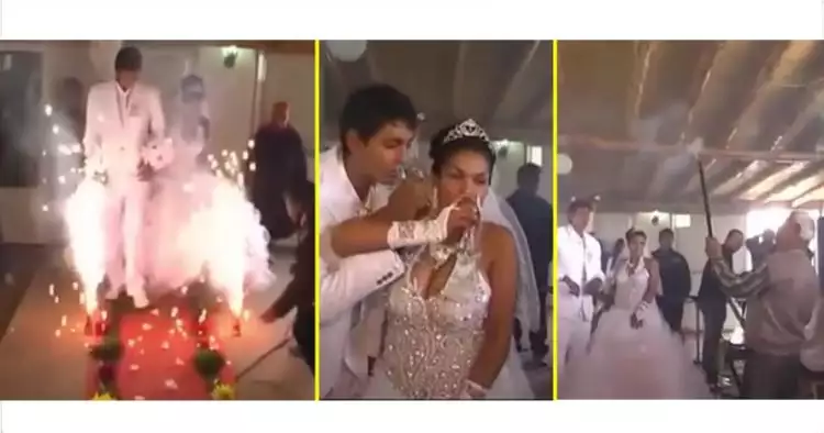 Konsep pernikahan pengantin ini disebut paling absurd di dunia