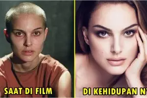 Demi totalitas bermain film, 15 artis ini rela korbankan kecantikannya