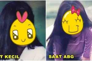 13 Foto jadul Soimah dari cilik hingga ABG, bikin pangling nih!