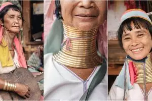 Tradisi kecantikan wanita Suku Kayan di Myanmar, pakai cincin di leher