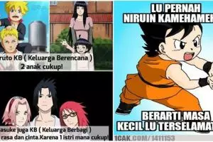 20 Meme lucu ini cuma dipahami anak anime, bikin cengar-cengir deh..