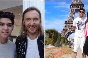 10 Foto keseruan Maia dan Al di Paris, ketemu David Guetta juga 