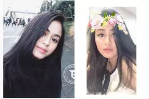 15 Foto Caca Zeta, pacar Gaga Muhammad yang mirip Michelle Ziudith