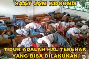12 Meme kocak ini ingatkan kamu pas situasi jam kosong di sekolah