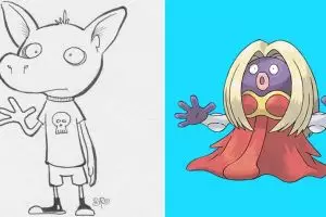 Begini nih, kalau orang nggak paham Pokemon tapi coba menggambarnya