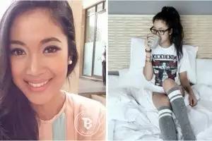 12 Foto transformasi Widy 'Vierratale', sekarang makin hits dan seksi
