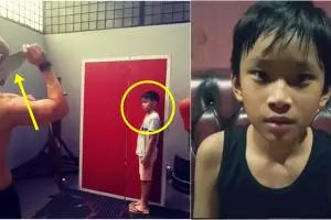 Aksi ekstrem, Deddy Corbuzier jadikan anaknya target lemparan pisau