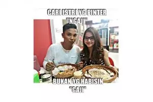 10 Meme 'cari istri yang pinter' ini bikin jomblo ngakak sendiri