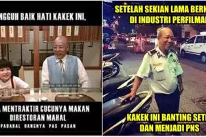 15 Meme kocak kelakuan Kakek Legend ini bikin ketawa, kamu paham?