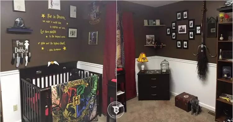 Kamar bayi bertema Harry Potter ini bikin takjub, bisa jadi inspirasi