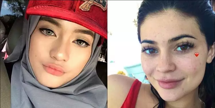 Cantiknya hijaber Alma Irlitalmaida, bibir seksinya mirip Kylie Jenner