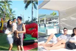 8 Foto romantisnya Titi Kamal & Tian liburan di Bali, jangan baper ya?