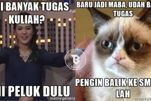 15 Meme 'tugas kuliah' ini siap hibur kamu yang baru jadi maba