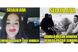 Sindir yang kelamaan jomblo, 14 meme 'selalu ada' ini mak jleb banget