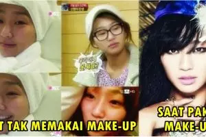 Begini wajah 15 artis K-Pop saat tak memakai makeup, kamu masih demen?