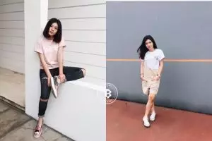 Intip yuk 15 gaya edgy ala Shaloom, putri pertama Wulan Guritno