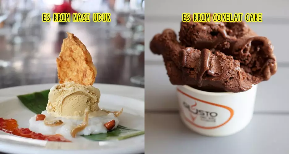 10 Es krim ini cuma kamu temukan di Indonesia, ada rasa nasi uduk lho