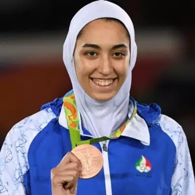 Kimia Alizadeh, atlet cewek Iran pertama yang raih medali Olimpiade