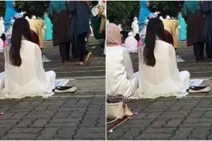 Pilihan baju yang dikenakan cewek ini jadi perdebatan, duh kenapa ya?