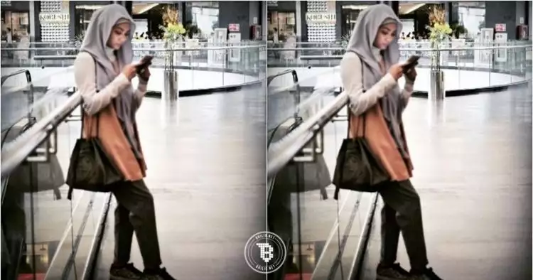 Tampil dengan hijab, Rina Nose disebut haters 'gimmick recehan'