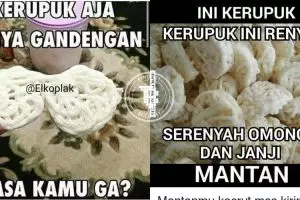 14 Meme lucu 'kerupuk' ini bisa hibur hari-harimu yang kelabu