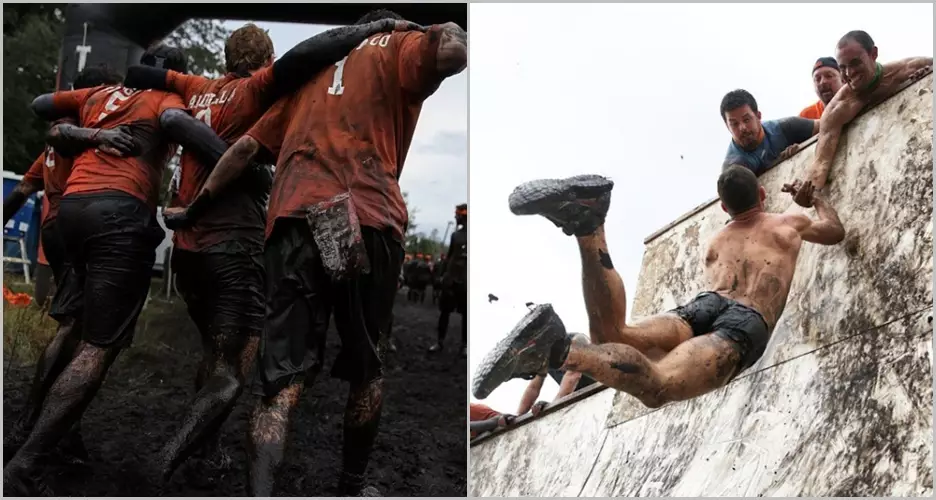 10 Foto di event Tough Mudder ini buktikan betapa pentingnya teamwork