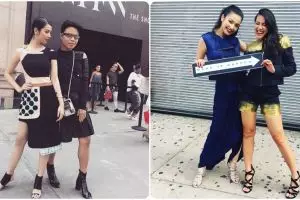 Gaya artis Indonesia saat hadiri New York Fashion Week 2016