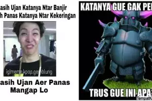 23 Meme kocak 'katanya' ini sindir kamu yang suka plin-plan
