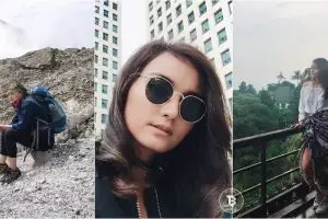 16 Foto Patrishiela Tan, model cantik Indonesia yang hobi traveling