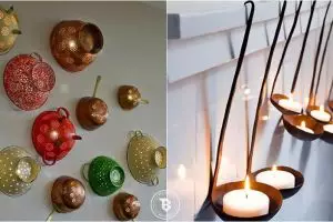 16 Cara seru dekorasi rumah pakai barang lawas di dapur, dicoba ya