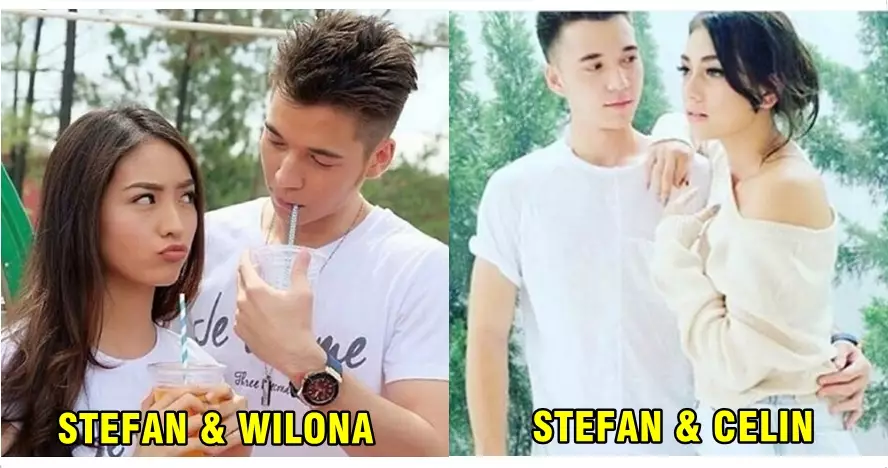 15 Foto beda kemesraan Stefan William saat bersama Celine &amp; Natasha