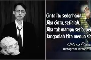 13 Nasihat cinta ala Kiswinar ini tak kalah bijak dari Mario Teguh