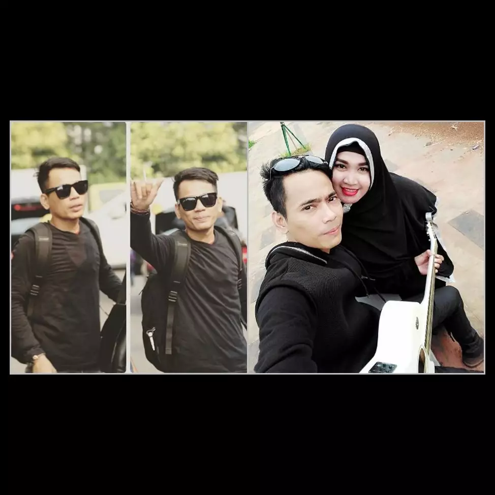 11 Potret harmonis keluarga Aris Idol, nggak jadi cerai nih?