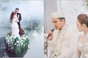 Resmi menikah, begini potret kemesraan Gilang Dirga dan Adiez