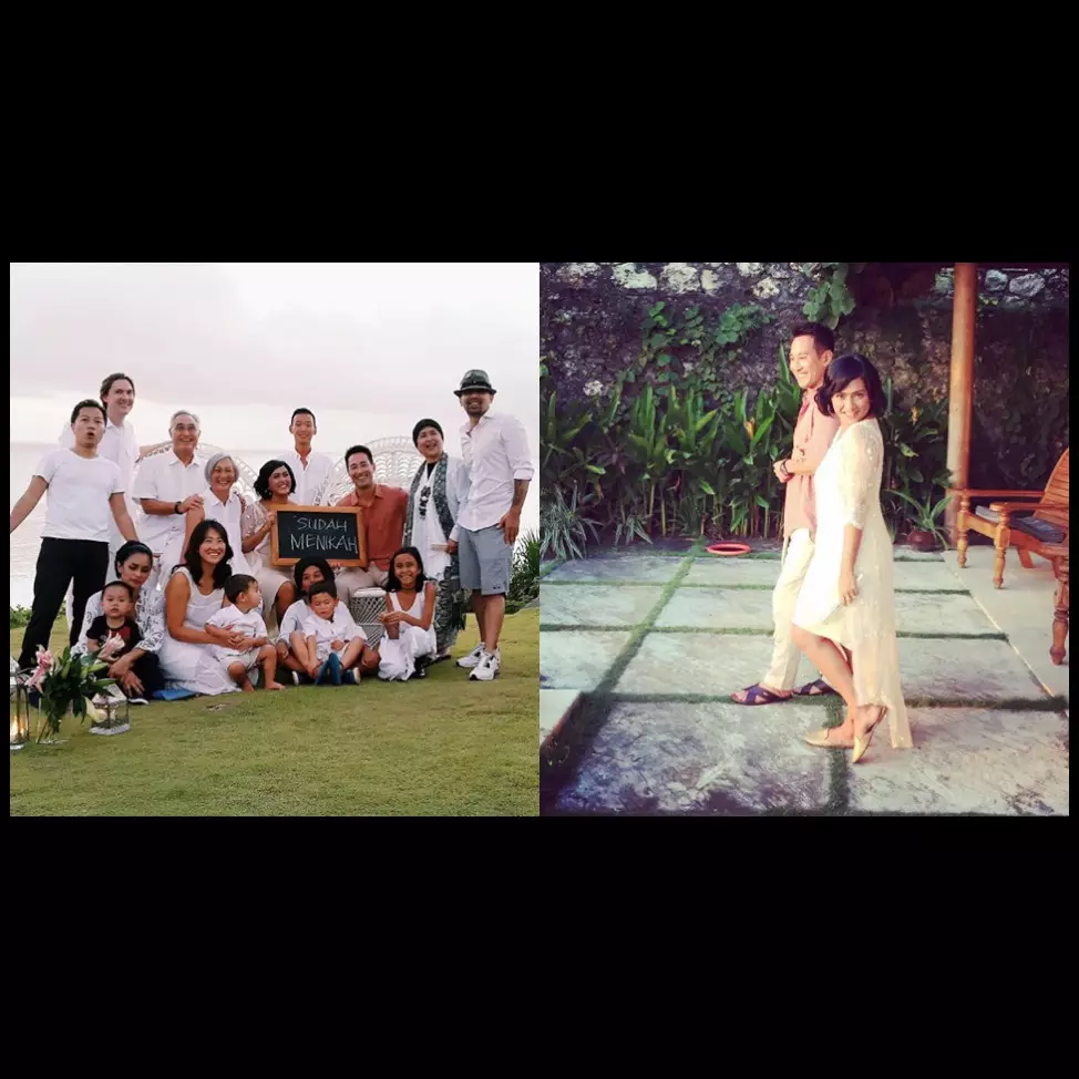 10 Foto mesra Sarah Sechan dengan suami gantengnya, awas salah fokus