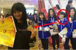 10 Foto Dita Karenza, atlet catur yang bikin hatimu serasa di-skak mat