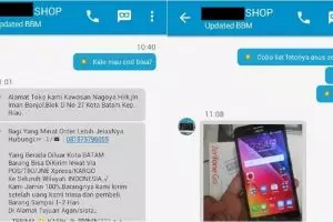 Kamu bakal ketawa jika paham maksud obrolan BBM olshop ini